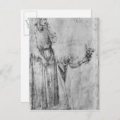 Twee cijfers briefkaart (Voorkant / Achterkant)