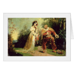 Twee cijfers in het Turkse kostuum in een oostelij