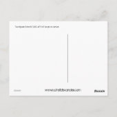 "Twee cijfers: O en Ru" door Ruchell Alexander Briefkaart (Achterkant)