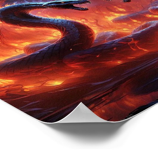 Twee cobra's in de hel (8 x 10) poster (Hoek)