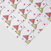 Twee Cocktails - Weefselpapier Tissuepapier (Detail)