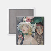 Twee Cocottes met Haten Magneet (Voorkant / Achterkant)