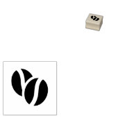 TWEE Coffe BEANS voor Punch Kaarten klantenkaart Rubberstempel (Gestempeld)