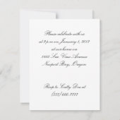 Twee Confetti-Tossing Katten Partij Kaart (Achterkant)