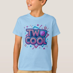 Twee Cool 2e Verjaardag Shirt voor Peuter Boys