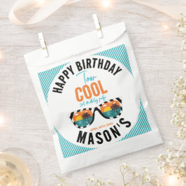 Twee Cool Boy 2e Verjaardagsfeestje Bedankzakje