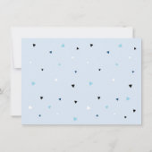 Twee Cool Boy Summer Birthday Dank je Bedankkaart (Achterkant)