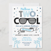 Twee Cool Boy Summer Birthday Kaart (Voorkant)