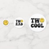 Twee Cool Boy Tweede Verjaardagsfeestje Confetti (Voorkanten)