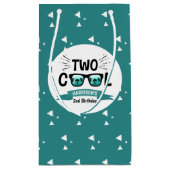 Twee Cool Boys 2e Verjaardagsfeest Klein Cadeauzakje (Achterkant)