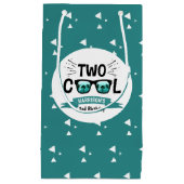 Twee Cool Boys 2e Verjaardagsfeest Klein Cadeauzakje (Voorkant)