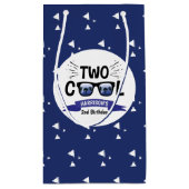 Twee Cool Boys 2e Verjaardagsfeest Klein Cadeauzakje (Achterkant)