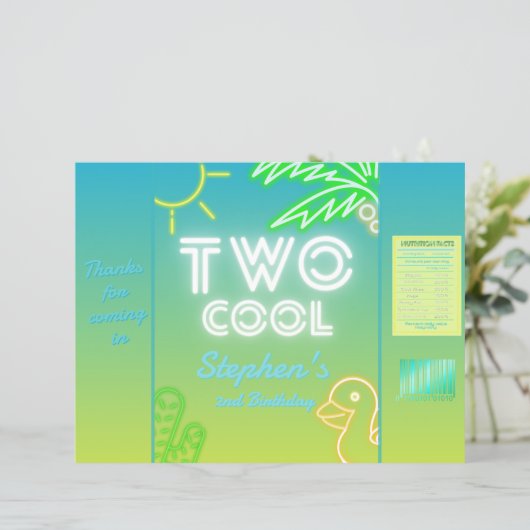 Twee Cool Chip Bag Wrapper (Staand voorkant)