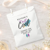 TWEE COOL Kind 2e verjaardag Zomer IJsdag Partij Bedankzakje (Geknipt)