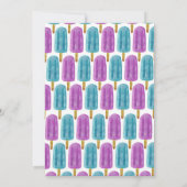 TWEE COOL Kind 2e verjaardag Zomer IJsdag Partij Kaart (Achterkant)