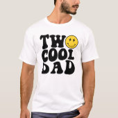 Twee Cool Pap Matching Birthday T-shirt voor Mam (Voorkant)