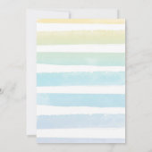 Twee Cool Pool Party Beach 2e Verjaardagsfeestje Kaart (Achterkant)