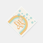 TWEE Cool Retro Boy 2E Verjaardag Servet (Hoek)