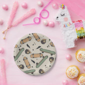 Twee Cool Skateboard Verjaardag Papieren Bordje (Feest)