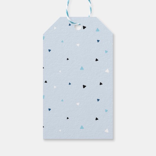 Twee Cool Sunbril Boy Birthday Bedankt Cadeaulabel (Achterkant)