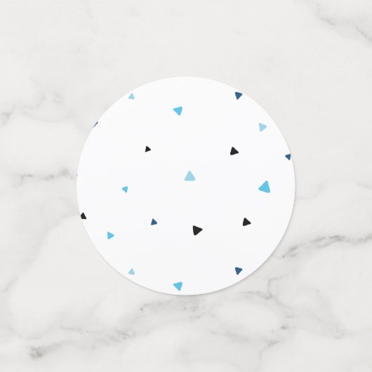 Twee Cool Sunbril Boy Birthday Confetti (Kleine voorkant)