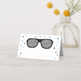Twee Cool Sunbril Boy Birthday Plaatskaartje