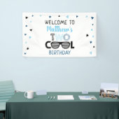 Twee Cool Sunbril Boy Birthday Spandoek (Beurs)