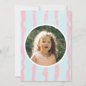 Twee Cool | Tropische zomer flamingo verjaardag Kaart (Achterkant)