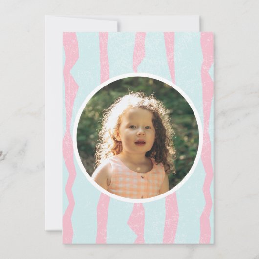 Twee Cool | Tropische zomer flamingo verjaardag Kaart (Achterkant)