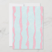 Twee Cool | Tropische zomer flamingo verjaardag Kaart (Achterkant)