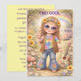 Twee Cool Verjaardag Digitale Download Kaart