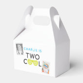 Twee Cool Verjaardagsfeestje Favor Boxes Bedankdoosjes (Voorkant Zijde)