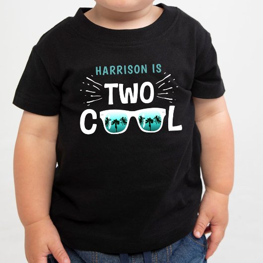 Twee Coole Jongens 2e Verjaardag Kinder Shirts