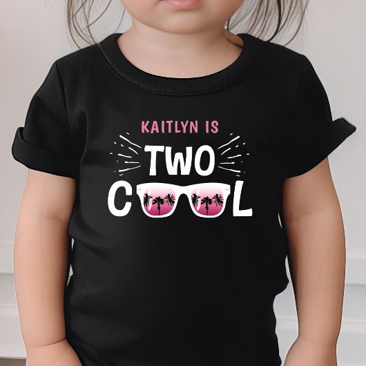 Twee Coole Meisjes 2de Verjaardag Kinder Shirts