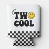 Twee Coole Retro Favorieten voor 2de Verjaardagsfe Blikjeskoeler (Achterkant)