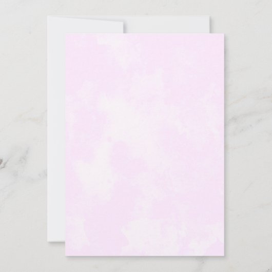 Twee coole roze popsicle meisje verjaardagsfeestje kaart (Achterkant)