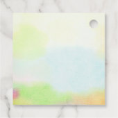 Twee coole Schattigee Popsicles Tweede Verjaardag Bedankjes Labels (Achterkant)