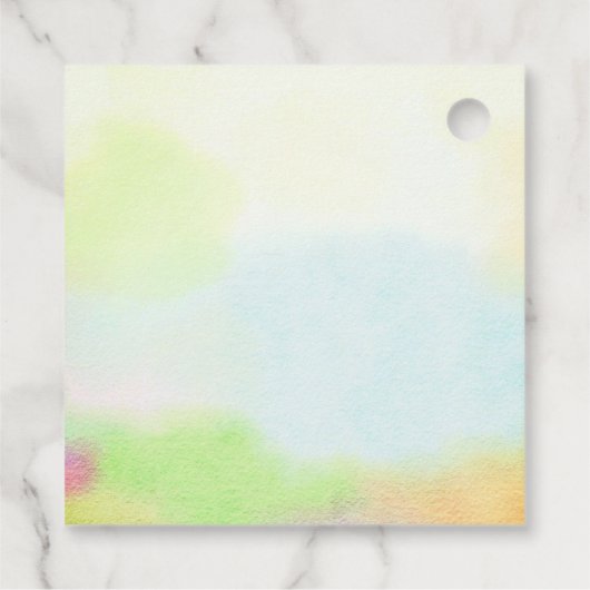 Twee coole Schattigee Popsicles Tweede Verjaardag Bedankjes Labels (Achterkant)