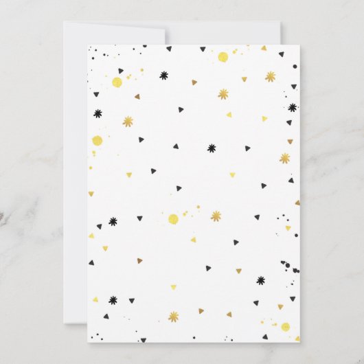 Twee coole verjaardagsfeestje ik ben twee coole 2e kaart (Achterkant)