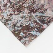 Twee Corgis in de sneeuw Fleece Deken (Hoek)