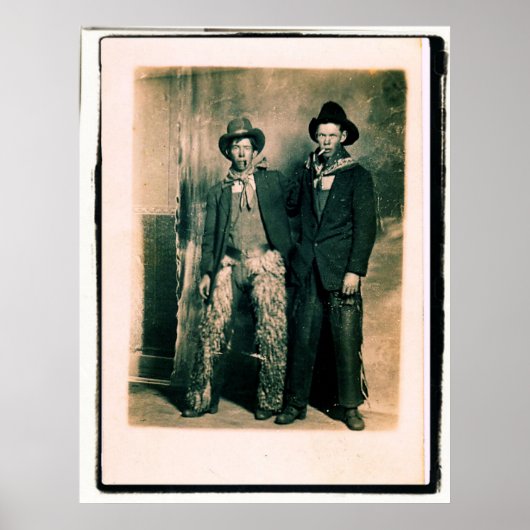 TWEE COWBOYS POSTER (Voorkant)