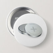Twee CR2032 lithium knoopcellen Ronde Button 7,6 Cm (Voorkant /achterkant)