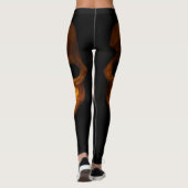 Twee Creepy Human Skulls Leggings (Achterkant)