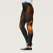 Twee Creepy Human Skulls Leggings (Links)