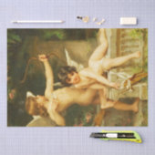 Twee Cupids Emile Munier Retro ontkoppeling Tissuepapier (Craft)