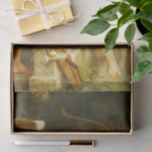 Twee Cupids Emile Munier Retro ontkoppeling Tissuepapier (Geschenk)