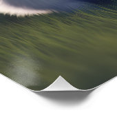 Twee Cute Bunnies in veld Glossy Poster (Hoek)