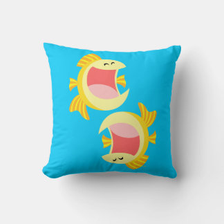 Twee Cute Cartoon Fish Pillow Kussen
