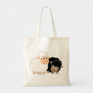 Twee Cute Cartoon Sheep Bag Tote Bag