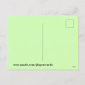 Twee Cute Dansende Cartoon Penguins Feestdagenkaart (Achterkant)